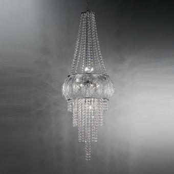 Siru / Chandeliers / Cascata SS366-015 Hand-made Murano glass