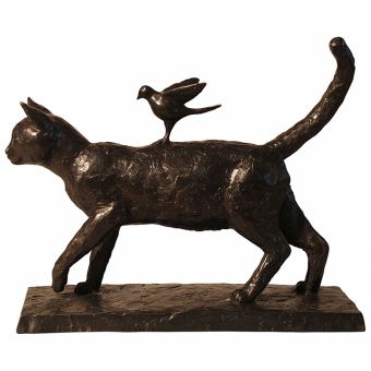 Tom Corbin / Author's sculpture / Good Kitty S1687
