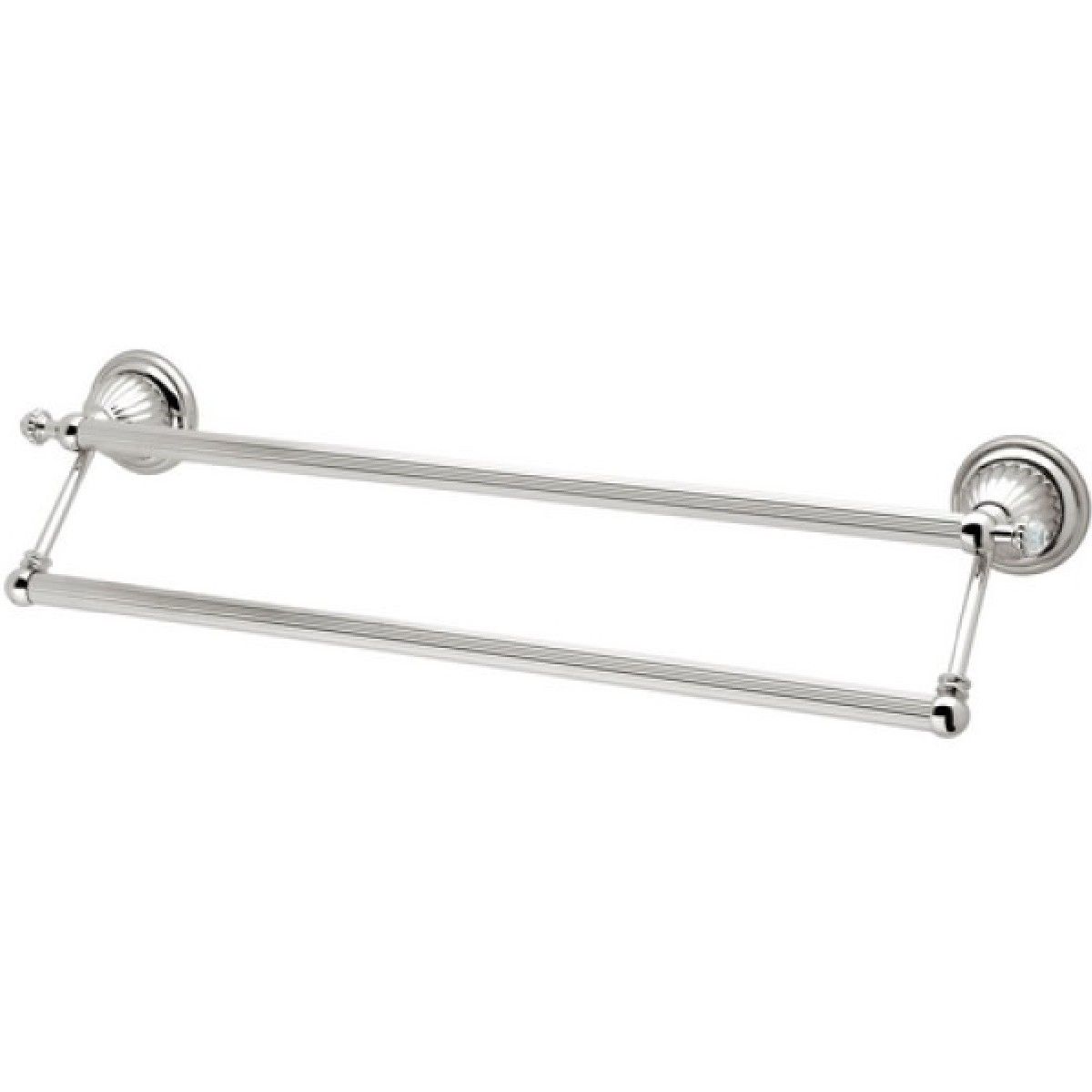 Bronces Mestre / Towel Holders / Double towel rail 600mm with Swarovski crystal 033279.000.50