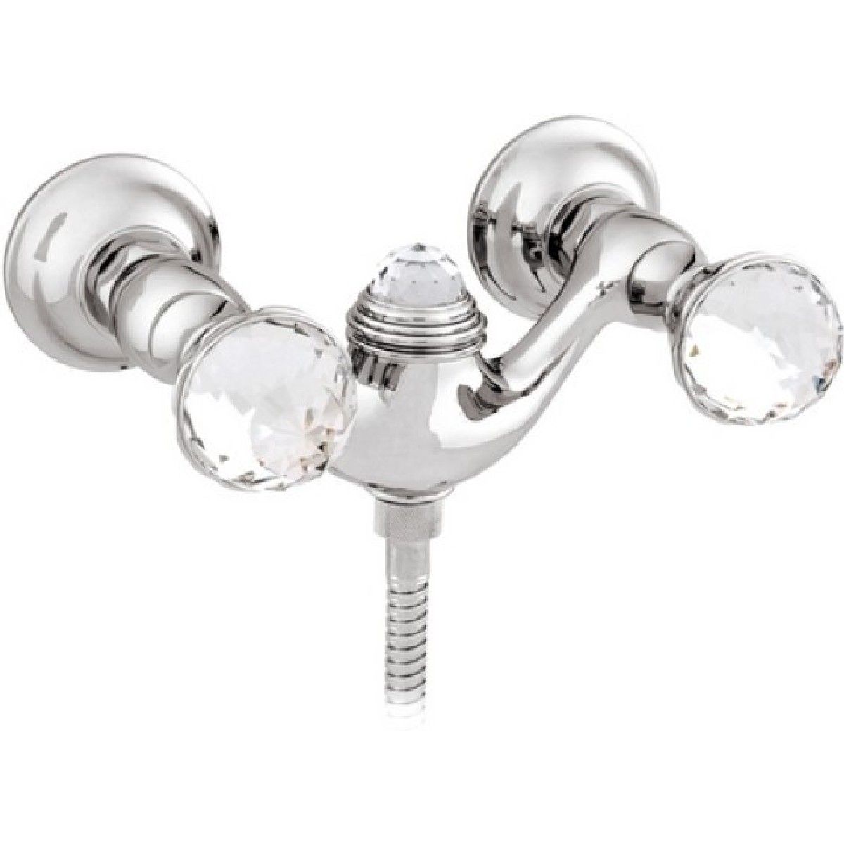 Bronces Mestre / Bath-Shower Fittings / Shower mixer with Swarovski crystal 037219.CS0.50