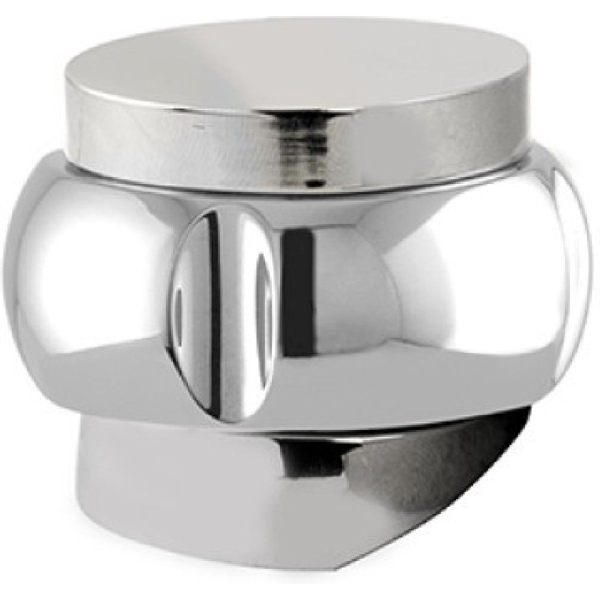 Bronces Mestre / Knobs for Shower Systems / Monolever handle kit for shower system with classic brass ring 046047.000.50