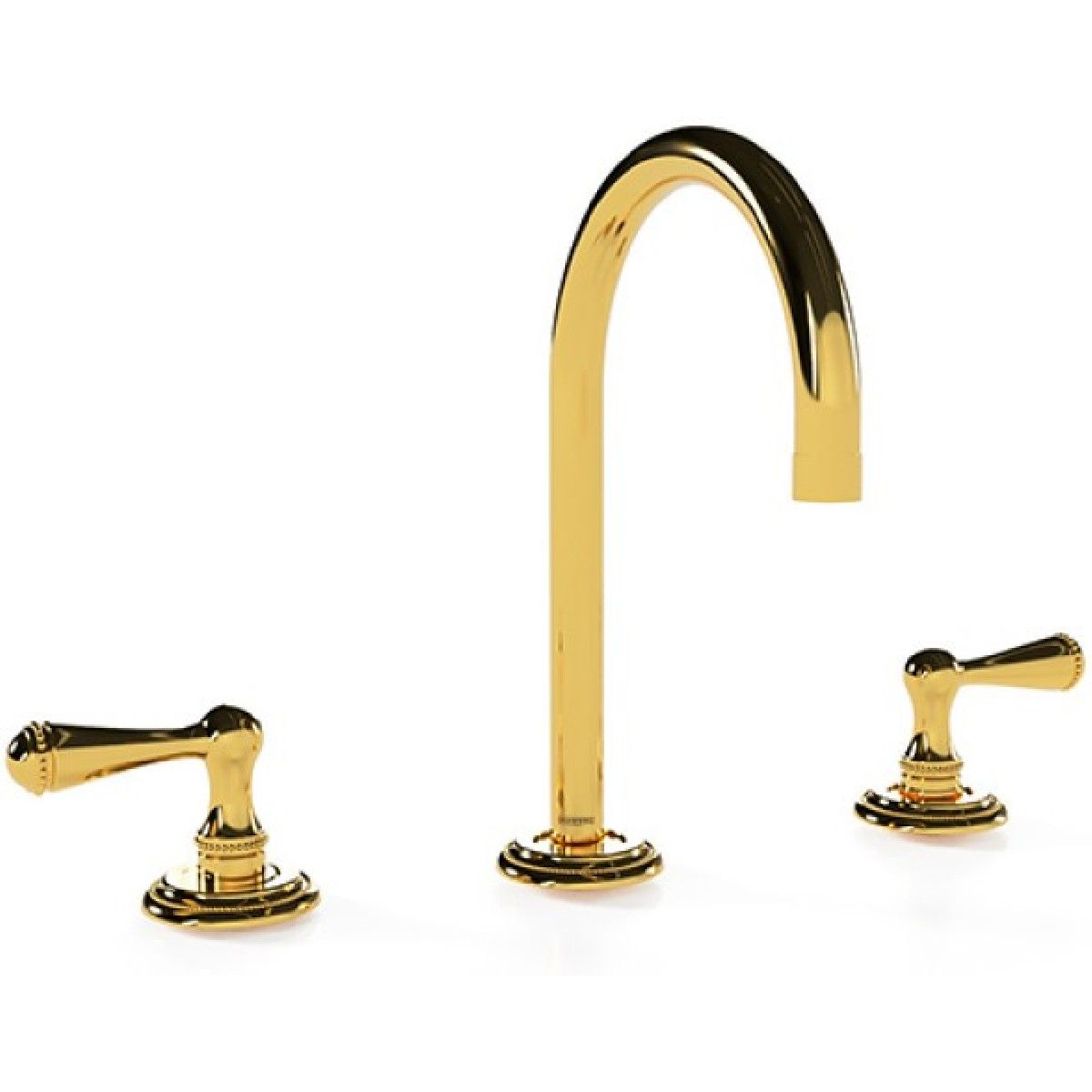 Bronces Mestre / Washbasin Fittings / Three holes basin set 073001.000.00