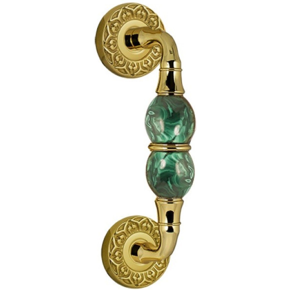 Mestre / Door pull handles on rosettes / Mihrab with malachite stone 0N4406.ML0.01