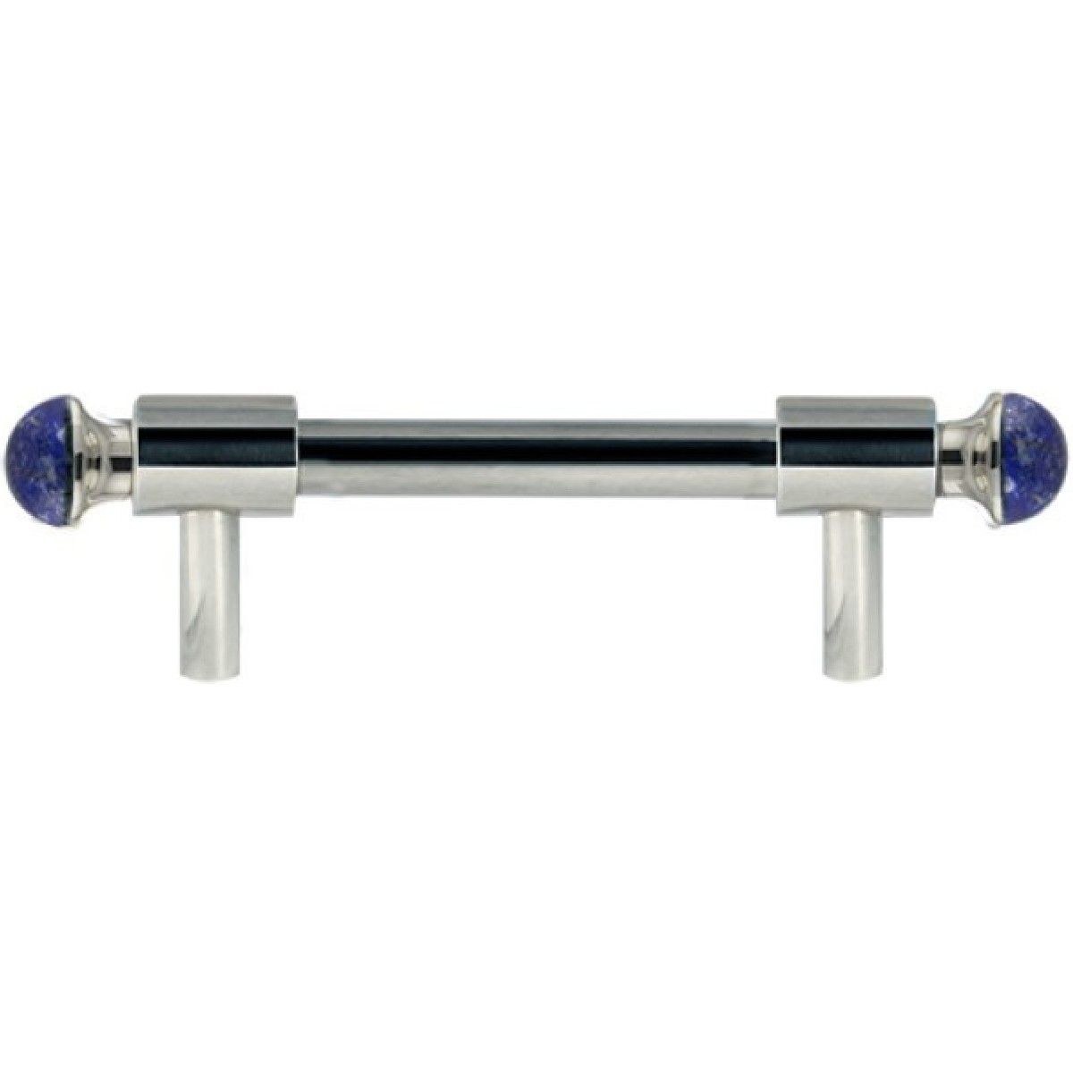 Bronces Mestre / Furniture Handles / Urbe Precious with lapislazuli stone 96mm between centers 0T5000.LP96.30