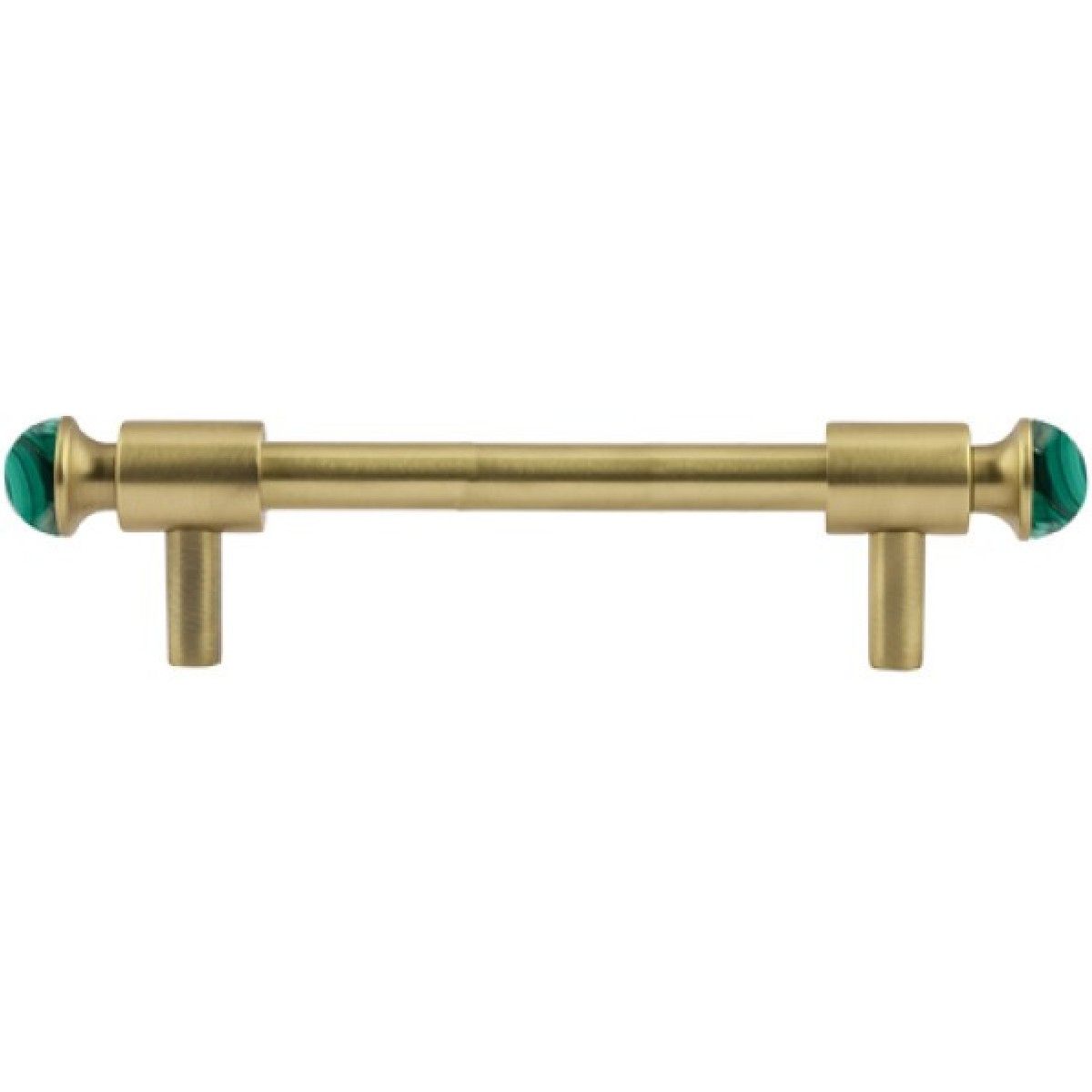 Bronces Mestre / Furniture Handles / Treasure with malachite stone 0T5000.ML128.30