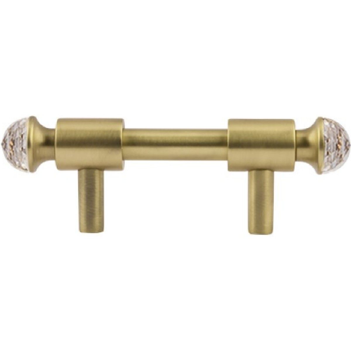 Bronces Mestre / Furniture Handles / Clasica with Swarovski crystal 64mm between centers 0T5000.S64.30