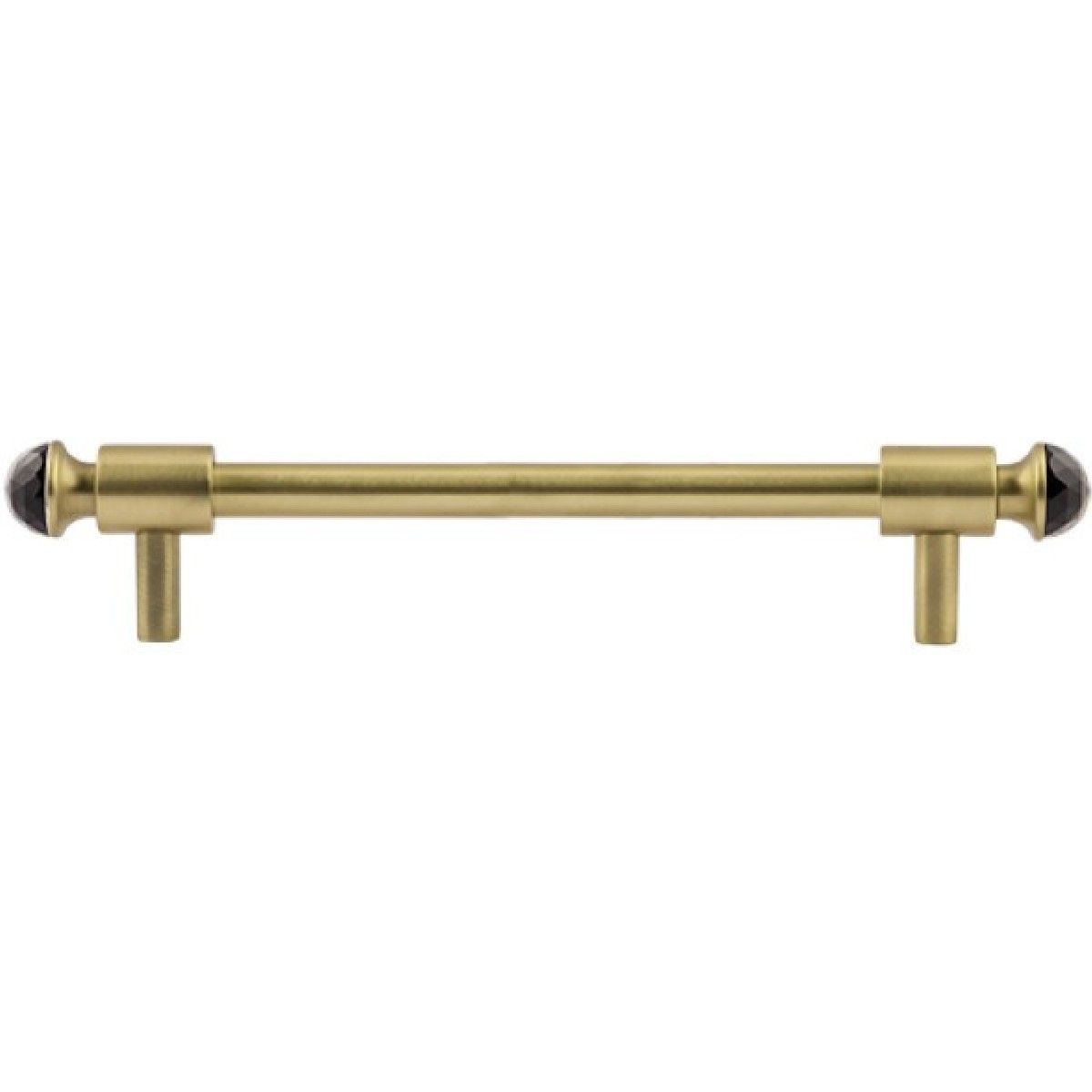 Bronces Mestre / Furniture Handles / Clasica with black Swarovski crystal 160mm between centers 0T5000.SN160.30