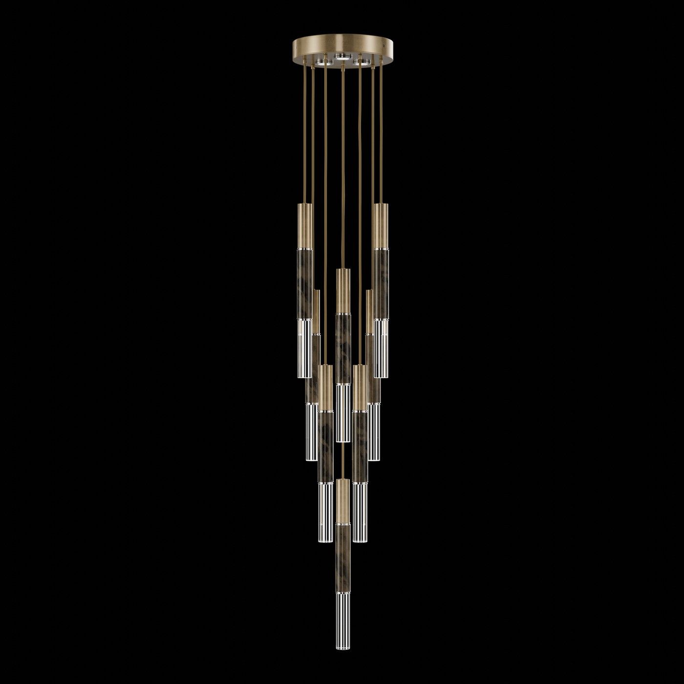 Fine Art Handcrafted Lighting / Pendants & Suspension Lights / Antonia 16″W Round Pendant