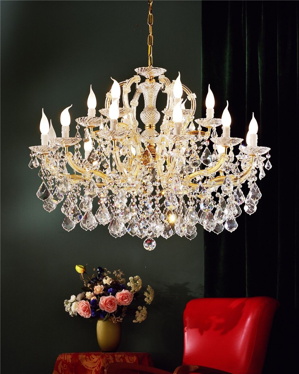 Italian Luxury Lighting / Chandeliers / Maria Theresa 18 Lights 1034 018