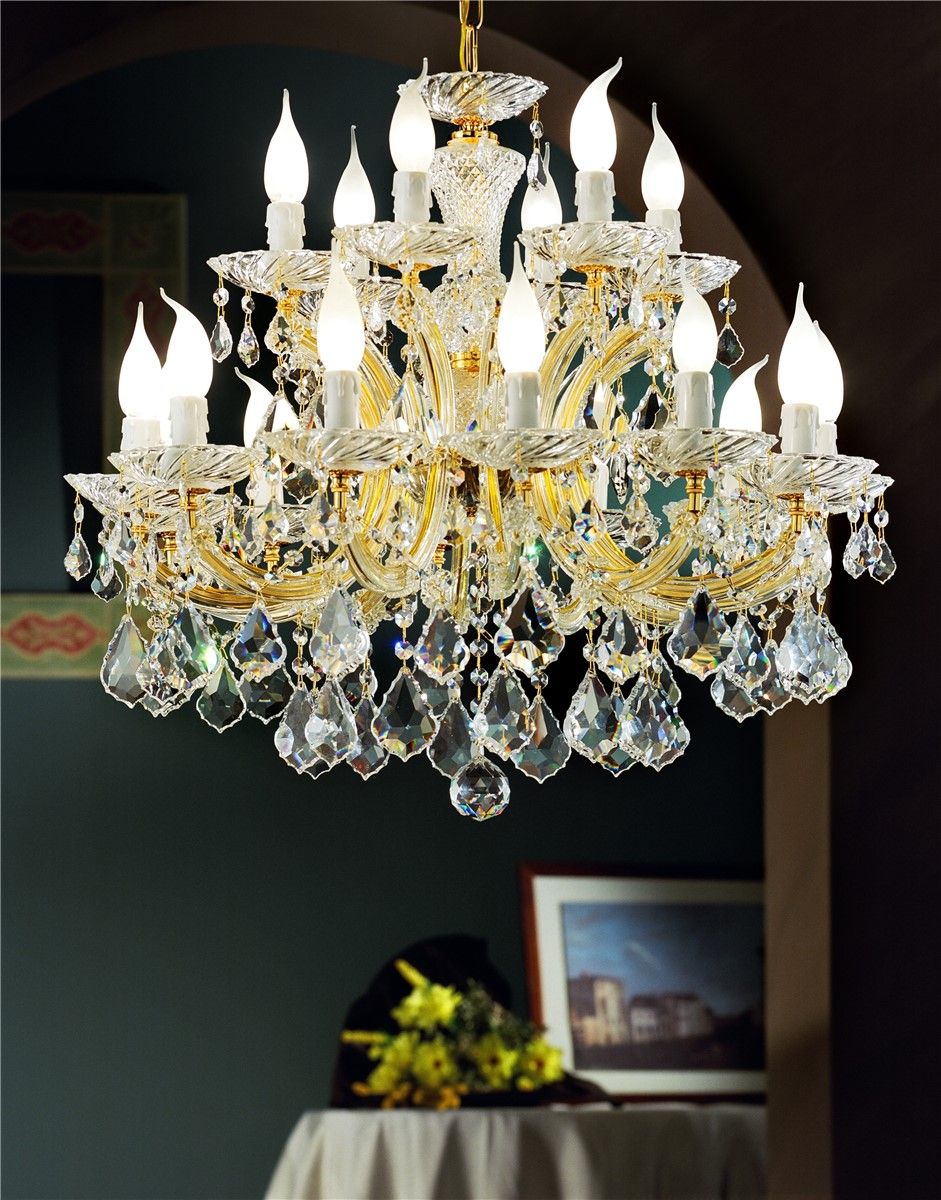 Italian Luxury Lighting Maria Theresa Chandelier 18 Lights 1048.018