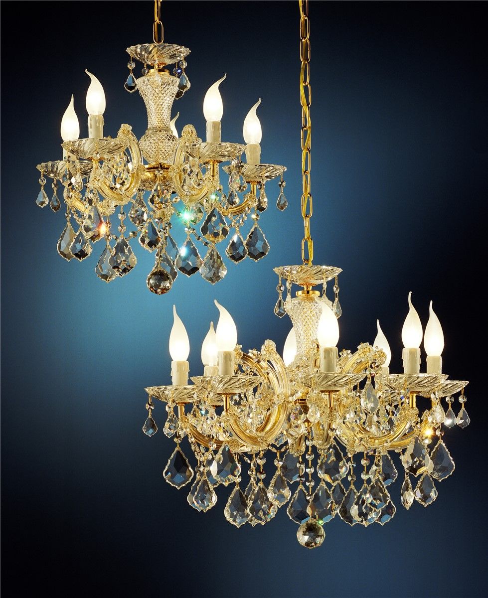 Italian Luxury Lighting / Chandeliers / Maria Theresa 5 Lights 1050 005
