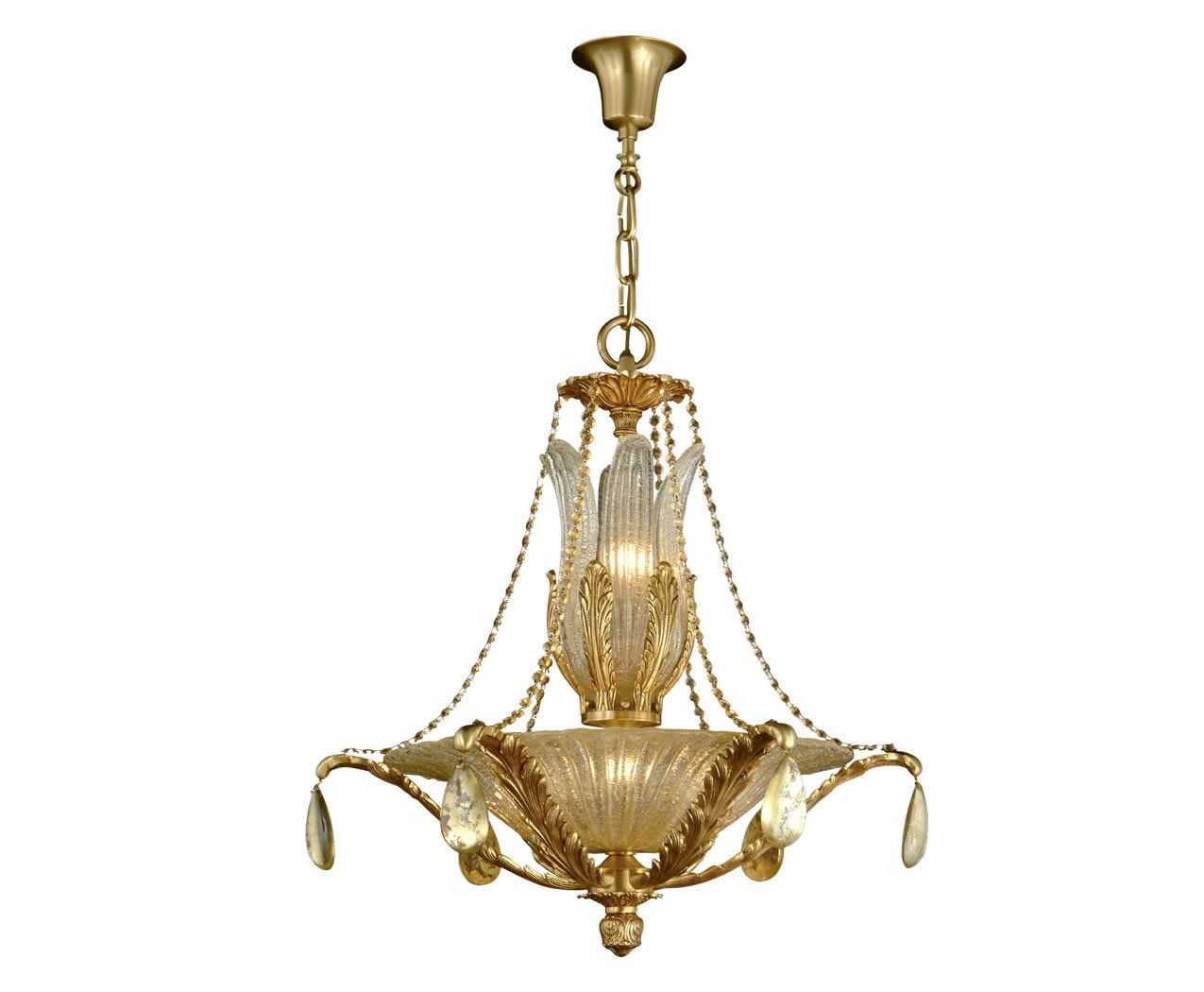 Mariner / Ljuskronor / Casted Bronze & Venetian glass 19614.0