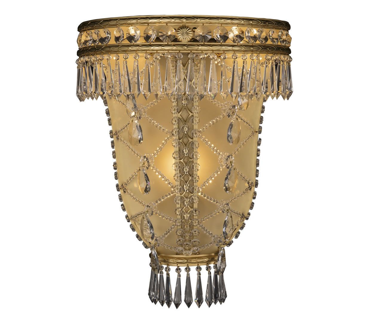 Mariner / Vägglampetter / Casted Bronze & Scholer crystal 20102.0