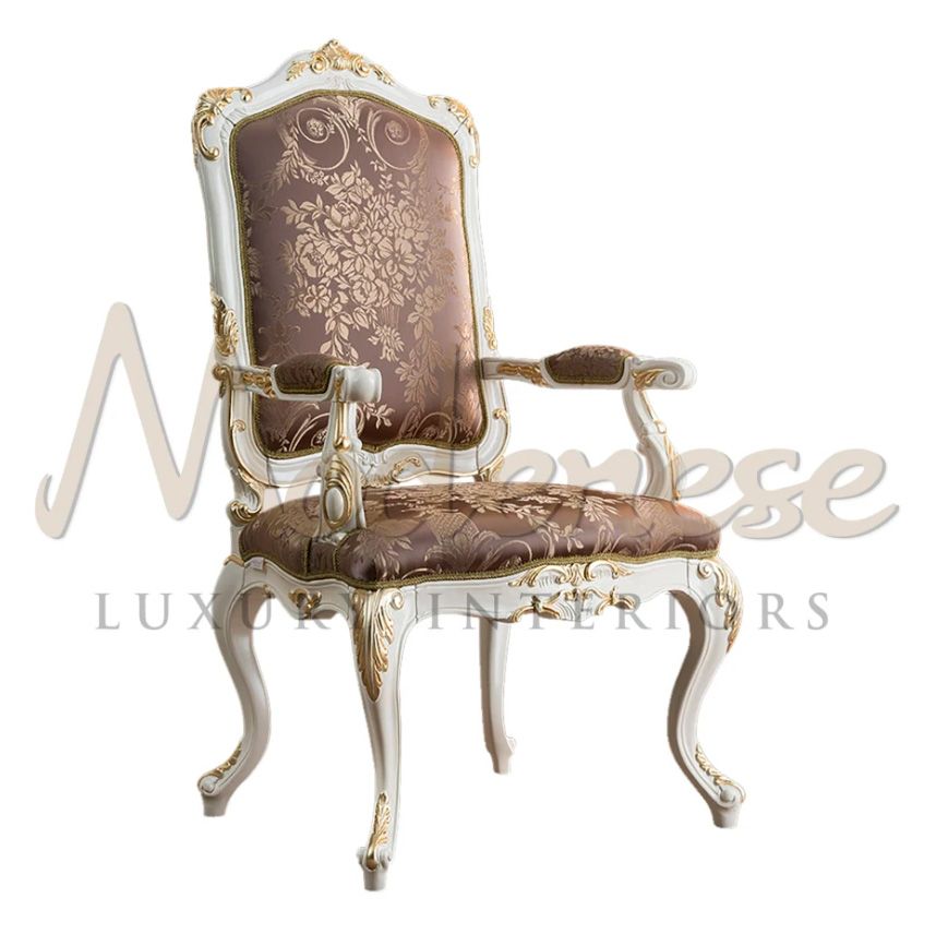 Modenese Luxury Interiors / Armrest Chairs / Regal Upholstered 15528