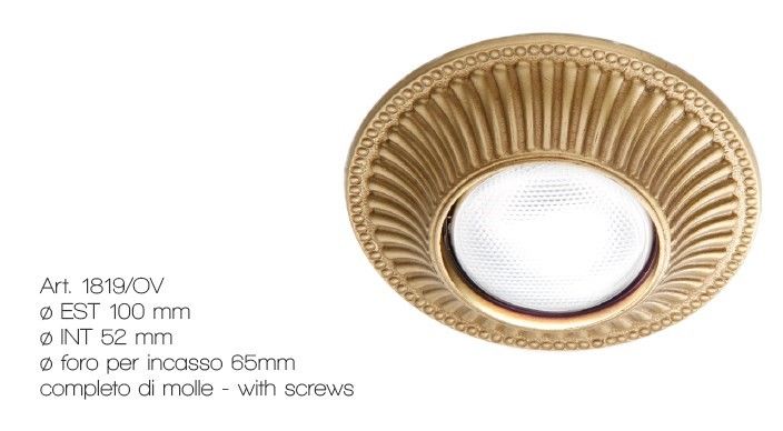 Il Paralume Marina / Recessed Lighting / 1819/OV