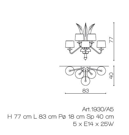 Il Paralume Marina / Wall Lamp / 1930/A5