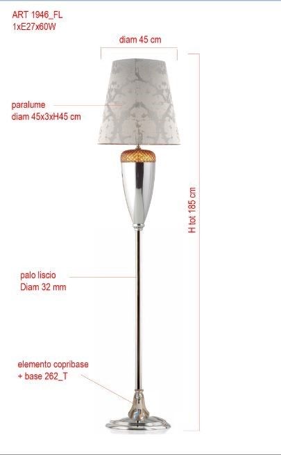 Il Paralume Marina / Floor Lamps / 1946/FL/AM