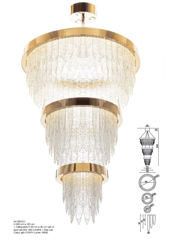 Il Paralume Marina / Chandeliers / 1961/LU