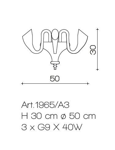 Il Paralume Marina / Wall Sconces / IL-1965/A3