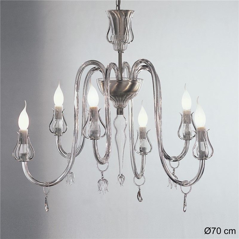 Patrizia Volpato / Chandeliers / Intrecci Handcrafted Murano Glass PV-2022