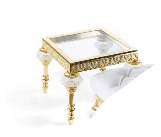 Il Paralume Marina / Coffee Tables / Casting Brass & Italian Cristals Elements 2100/TABLE/P/G