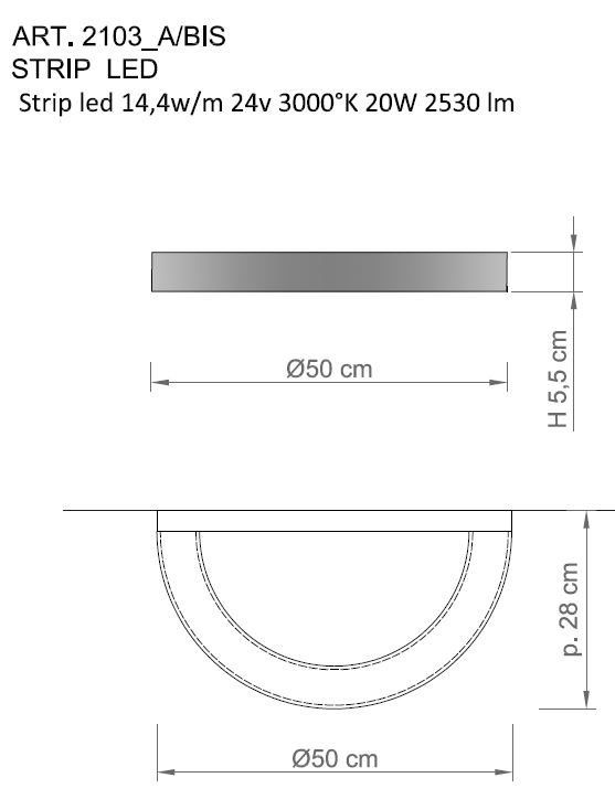Il Paralume Marina / Wall Sconces / Contemporary / 2103/A/bis