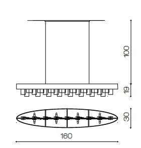 Il Paralume Marina / Chandeliers / Contemporary / 2170/CH17