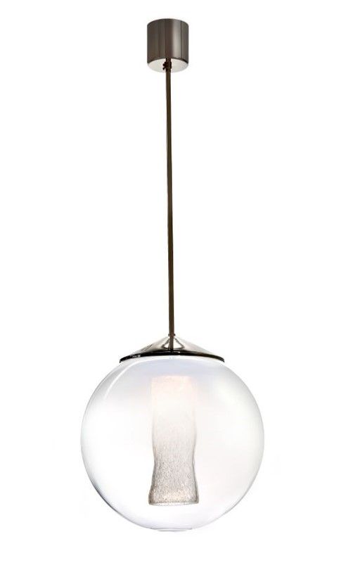 Il Paralume Marina / Pendants & Suspension Lights / Murano Glass White Gradient Sphere 2271/P