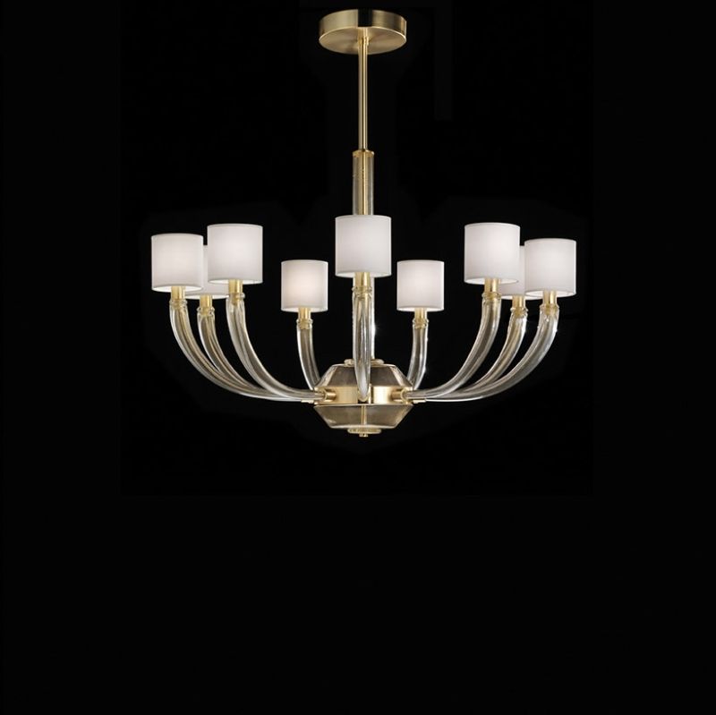 Glass & Glass Murano / Chandeliers / Contemporary Venetian chandeliers CVC25050