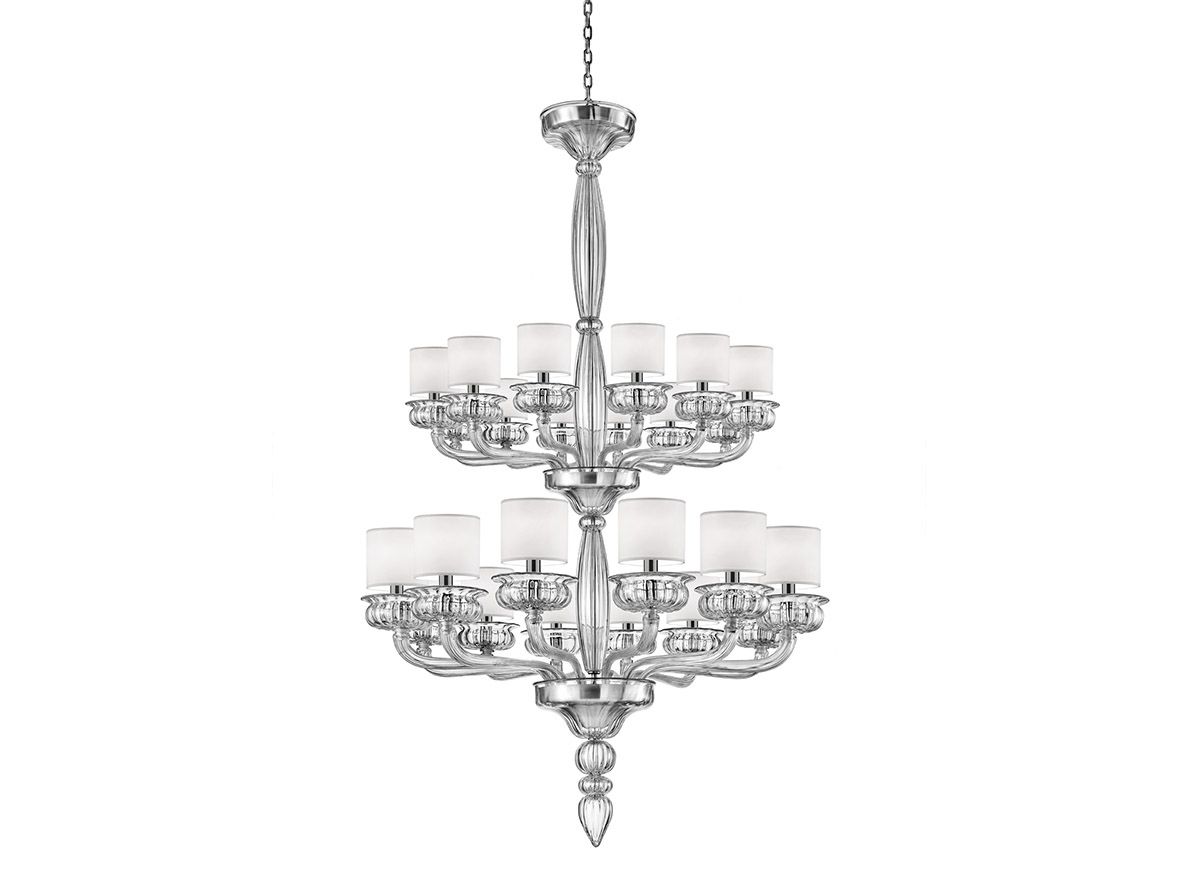 Glass & Glass Murano / Chandeliers / Contemporary Venetian chandeliers CVC25070P