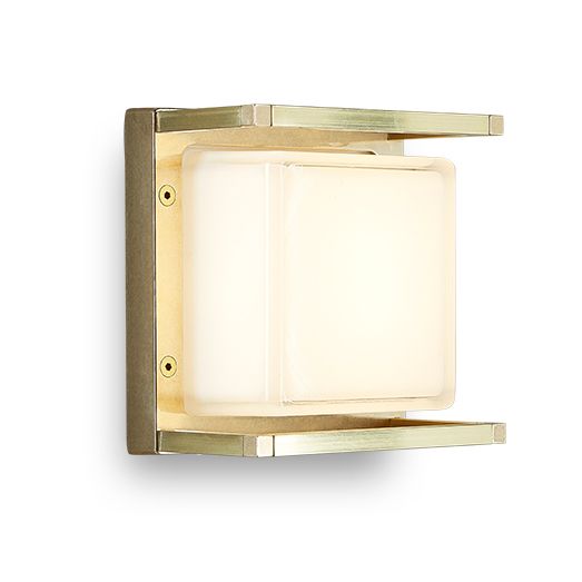 Moretti Luce / Utomhusvägglampor / Ice Cubic square 3405 LED