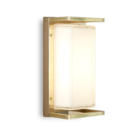 Moretti Luce / Uteväggslampor / Ice Cubic rectangular 3412 E27