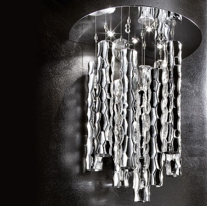 Glass & Glass Murano / Pendants & Suspension Lights / Bambu ART. 3700/AG