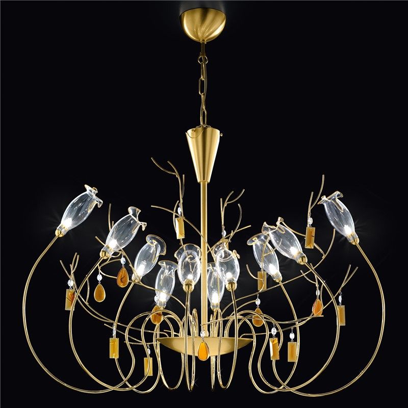 Patrizia Volpato / Chandeliers / Bon Ton 24 Karat Gold 390-S
