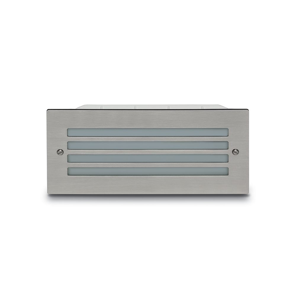 Moretti Luce / Infälld Belysning / Aluminium Modern LED / Wallbeam Inox 413 5W