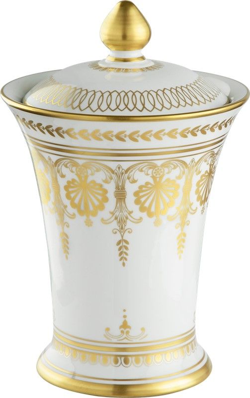 Le Porcellane / Vases with Lids / Potiche Fascia Impero 4151 4150