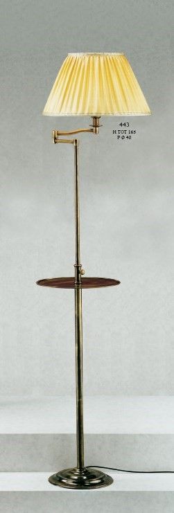 Il Paralume Marina / Floor Lamps / 443 with incorporated table