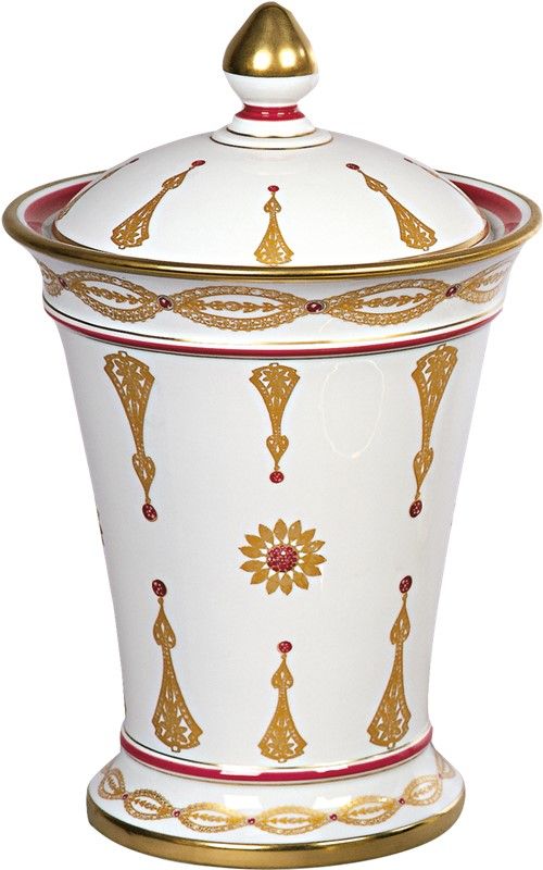 Le Porcellane / Vases with Lids / Potiche Ponte Vecchio 5012 5011