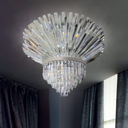 Patrizia Volpato / Chandeliers / Cristalli Murano Glass 24 Karat Gold PV-5024-PL