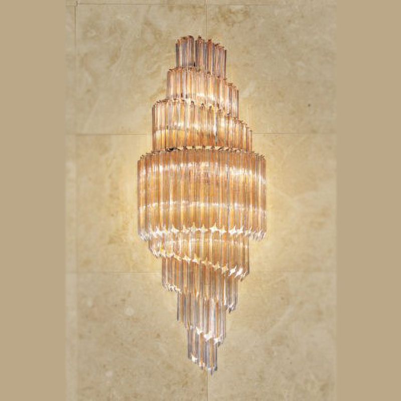 Patrizia Volpato / Wall Sconces / Cristalli Murano Glass 24 Karat Gold PV-5051-APP