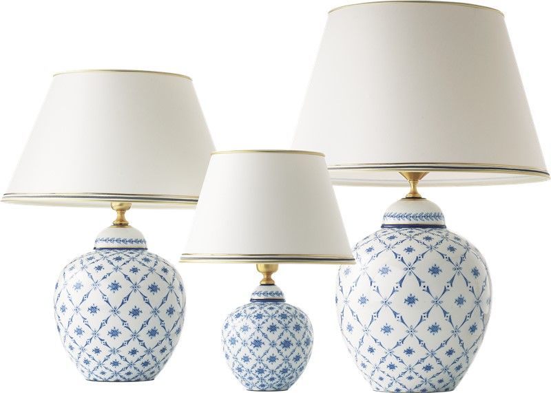 Le Porcellane / Table Lamps / Rombi Fiori 5197