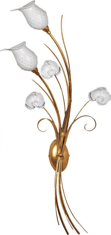 Le Porcellane / Wall Sconces / Orchidea 5325 2 Dx 5325 2 SX