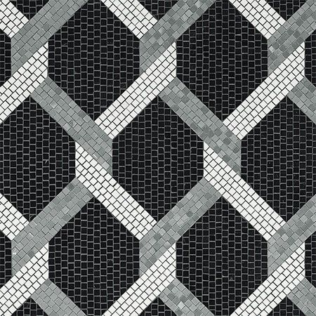 Bisazza / Marmosaico - Decorations / Arianna Black SW10311