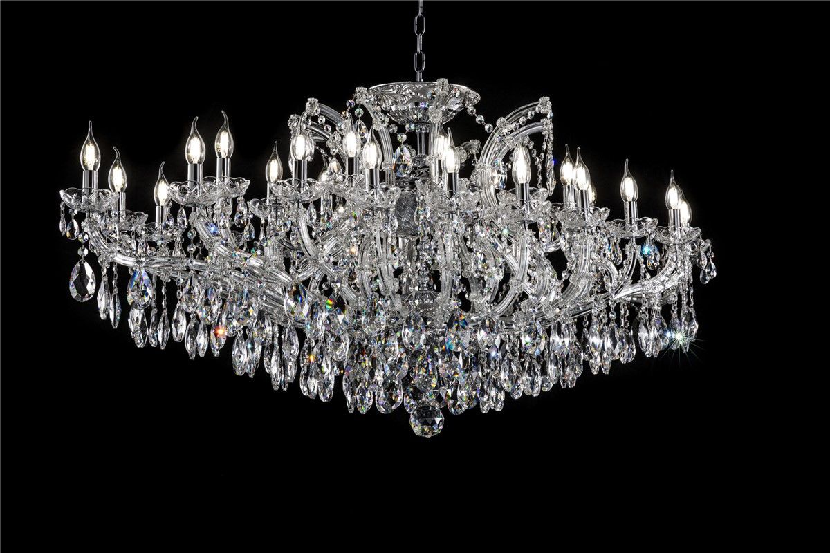 Italian Luxury Lighting / Chandeliers / Maria Theresa 30 Lights 7007. 30 OVAL