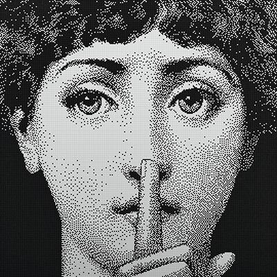 Bisazza / Mosaico - Decorations / Silenzio collezione fornasetti 06002177VL