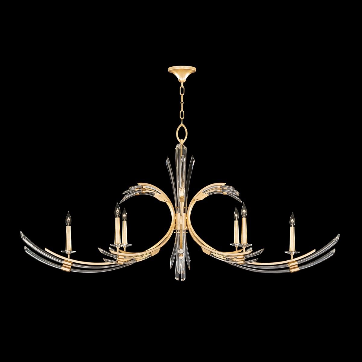 Fine Art Handcrafted Lighting / Chandeliers / Trevi 68″ Oblong 781940