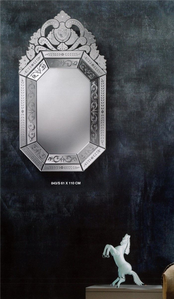 Italian Luxury Lighting / Wall Mirrors / Fantastic Venetian Glass 843S