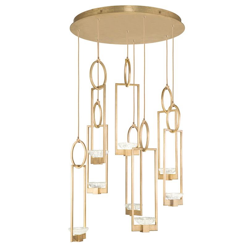 Fine Art Handcrafted Lighting / Pendant Lights / Delphi 33.5″ Round 893240