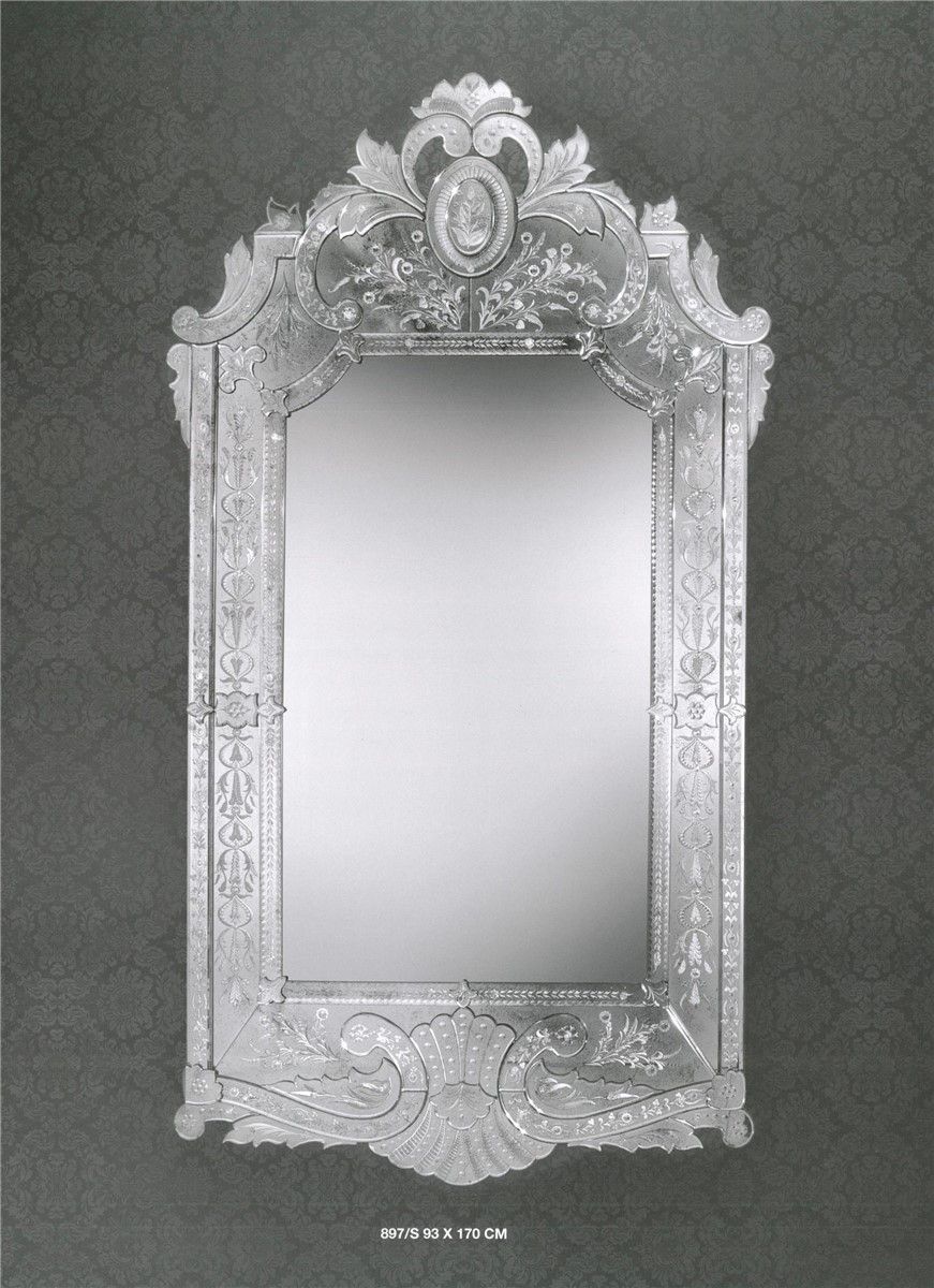 Italian Luxury Lighting / Wall Mirrors / Venetian Style Unique Work 897S