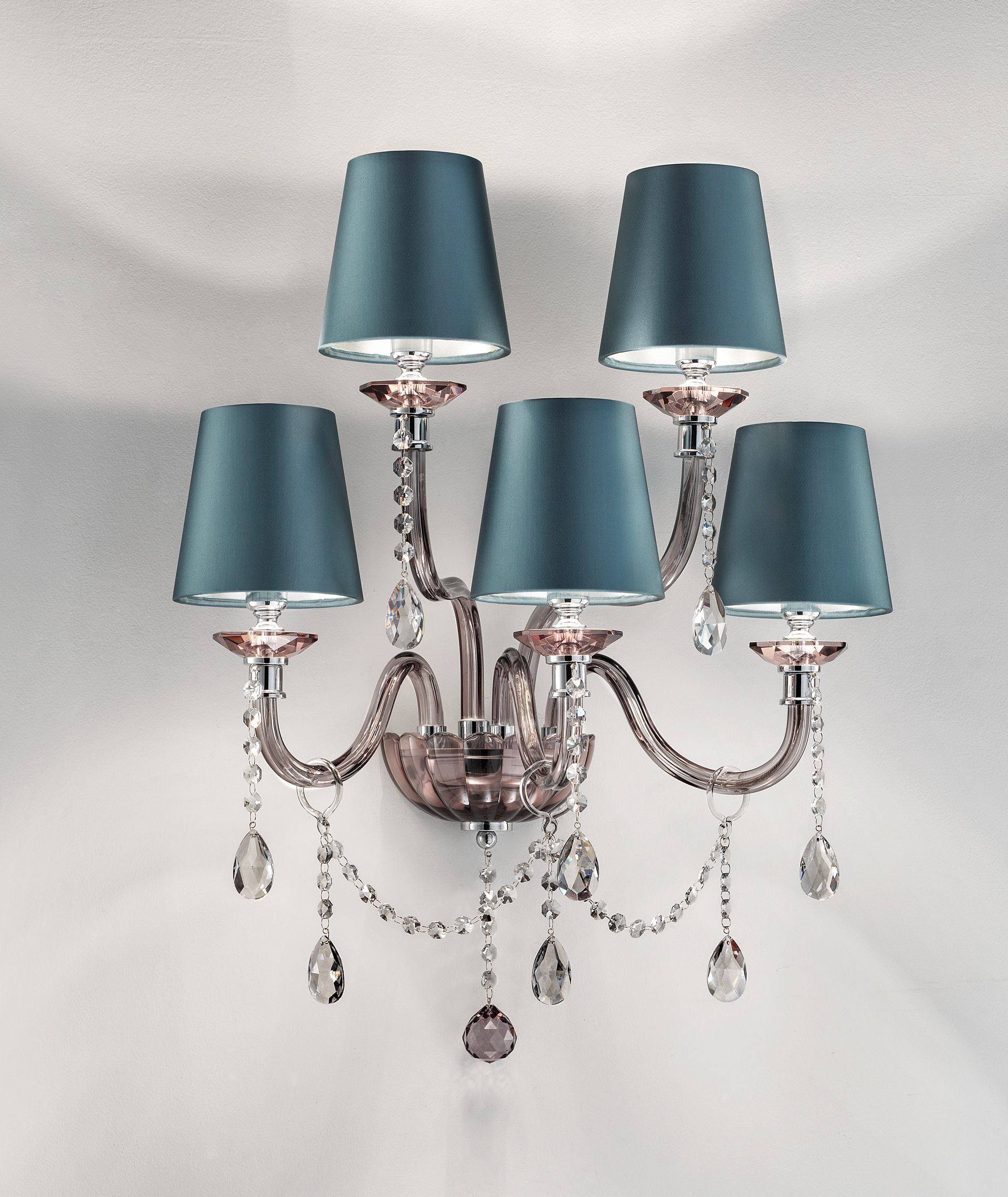 Euroluce Lampadari / Wall Sconces / Arcobaleno Fumè A5 Shade